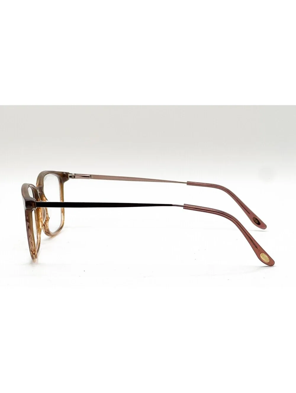 Ottoto 083101-014 Brown Gold Square Authentic Eyeglass Frames 54-16-140